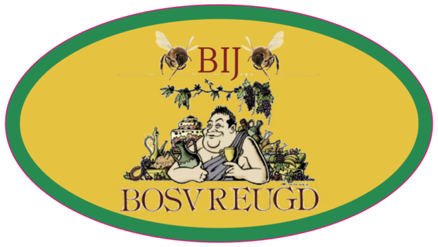 Logo Bij Bosvreugd honing